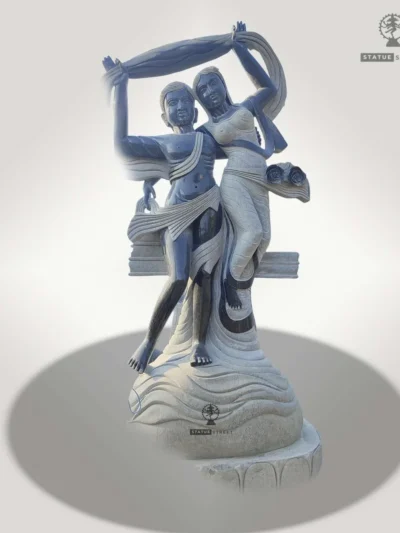 Men & Women Couple For Exterior Decor 11ft | Granite Stone