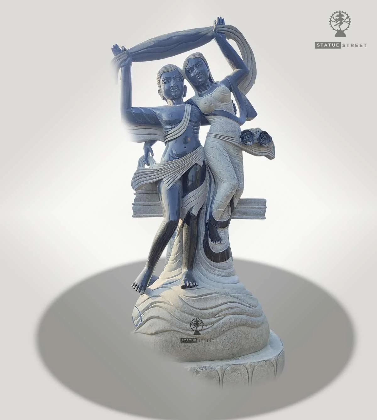 Men & Women Couple For Exterior Decor 11ft | Granite Stone
