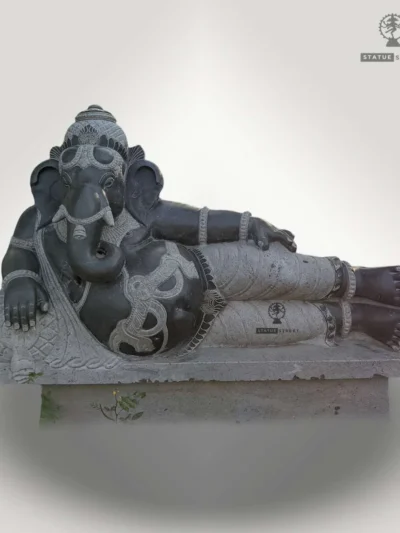 Ganesha For Garden Decor 4ft | Granite Stone