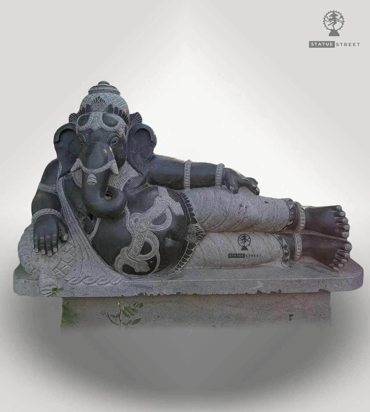 Ganesha For Garden Decor 4ft | Granite Stone