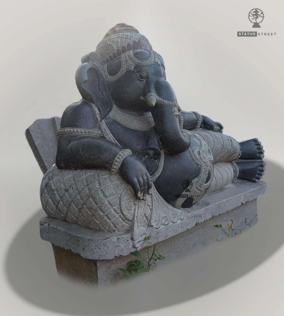 Ganesha For Garden Decor 4ft | Granite Stone - Image 2