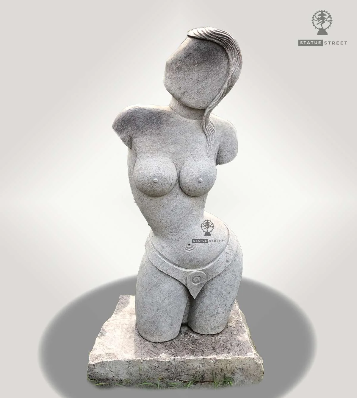 Naked Lady Sculpture | Traditional Art Statue 3ft | Granite Stone - Image 2