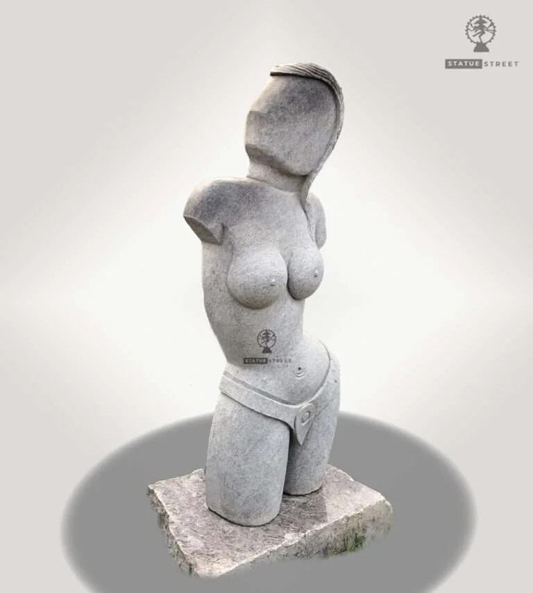 Naked Lady Sculpture | Traditional Art Statue 3ft | Granite Stone - Image 3