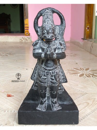 Handcrafted Hanuman Stone Sculpture 1 Feet