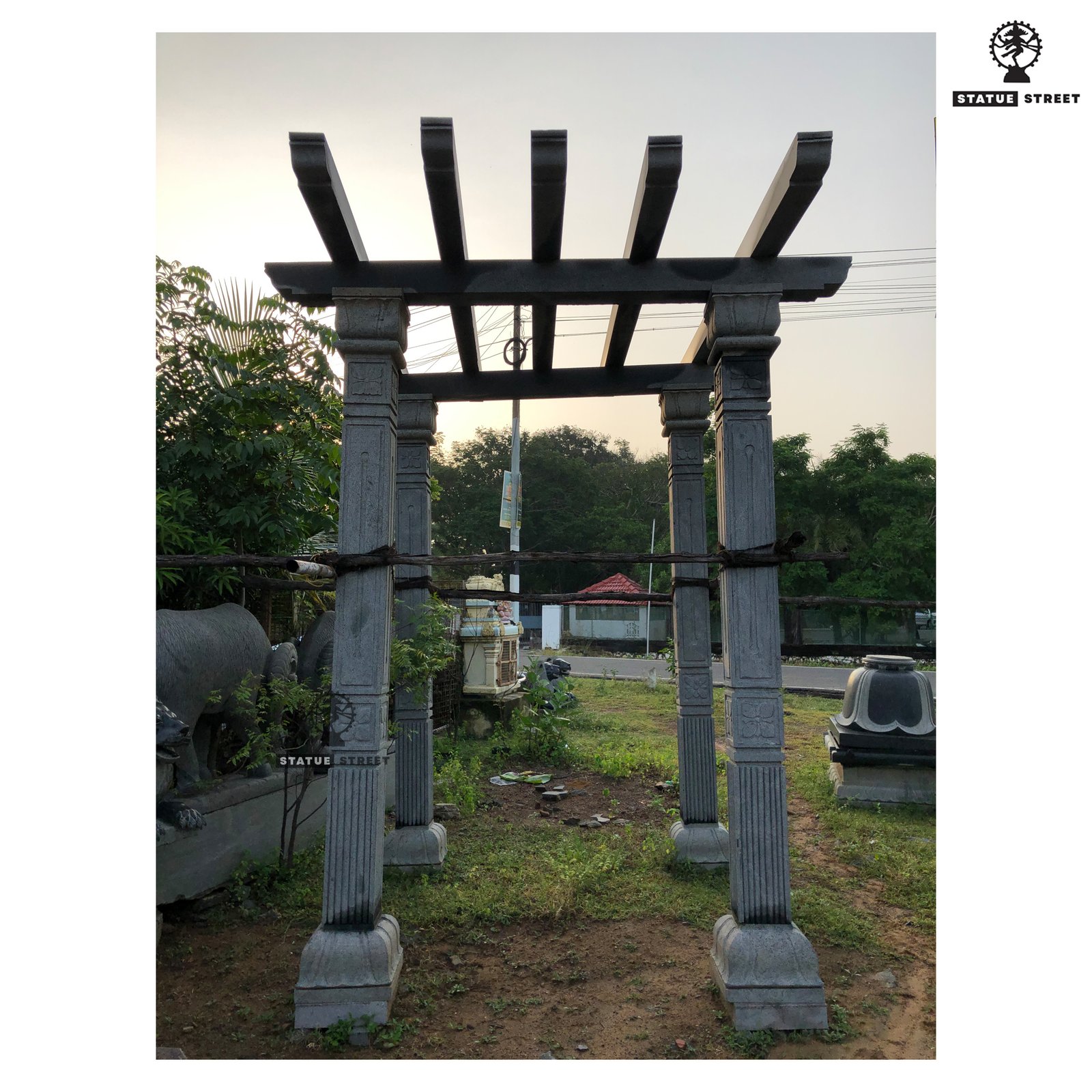 Stone Pergola